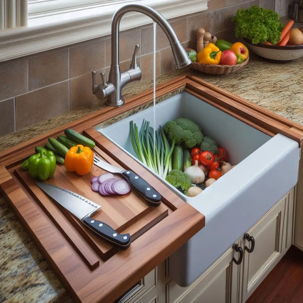 Over-the-Sink Cutting Board