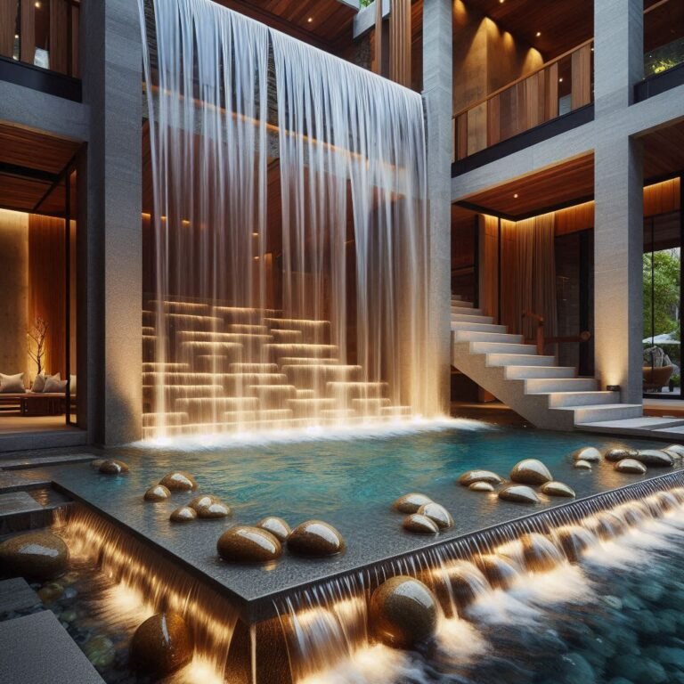 Waterfall or Fountain Feature patio
