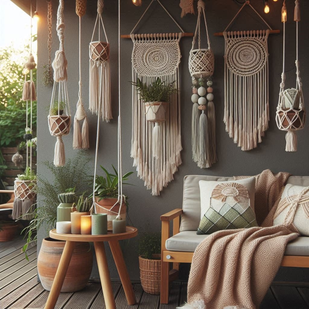 Macramé Accents patio