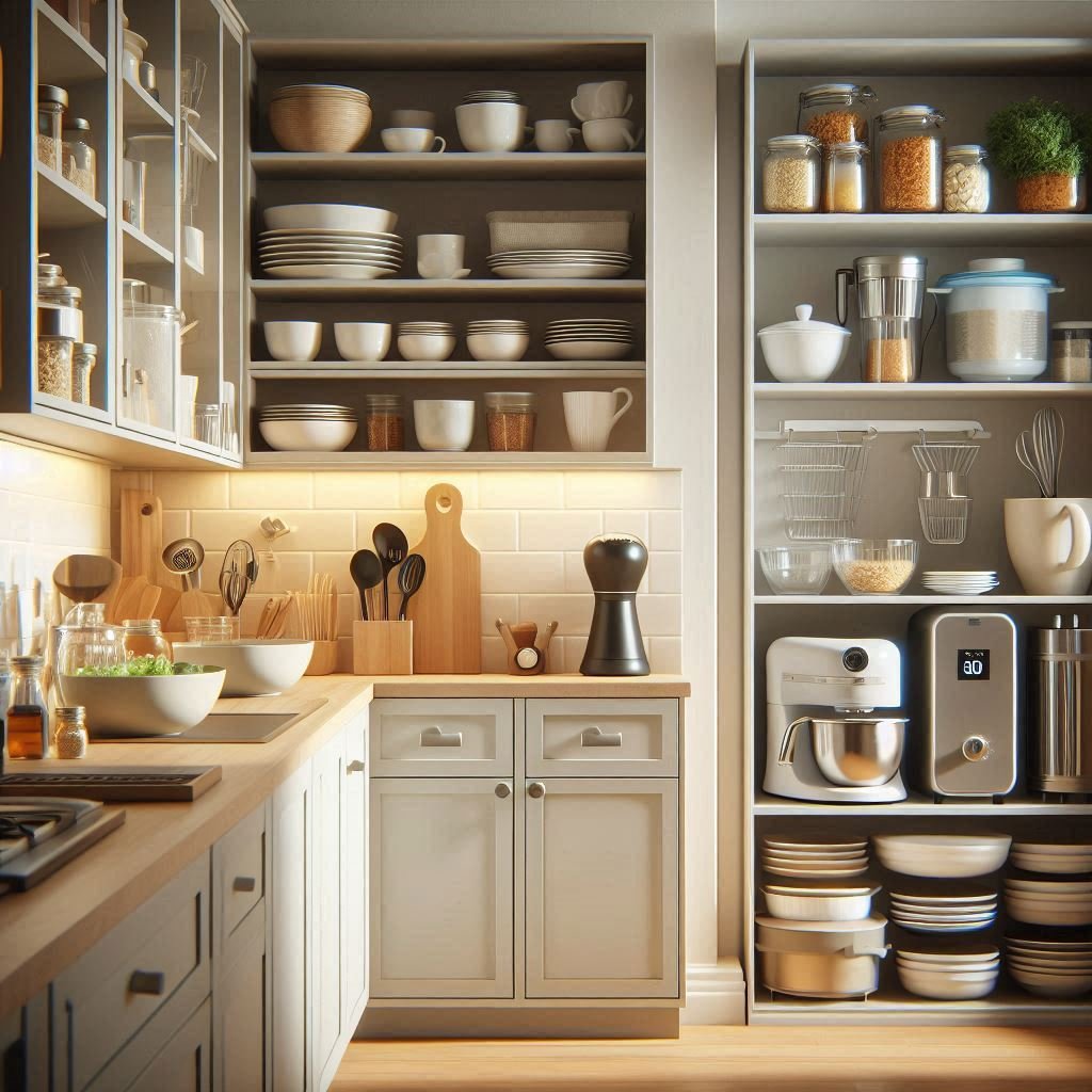 Store Bulky Items Elsewhere kitchen