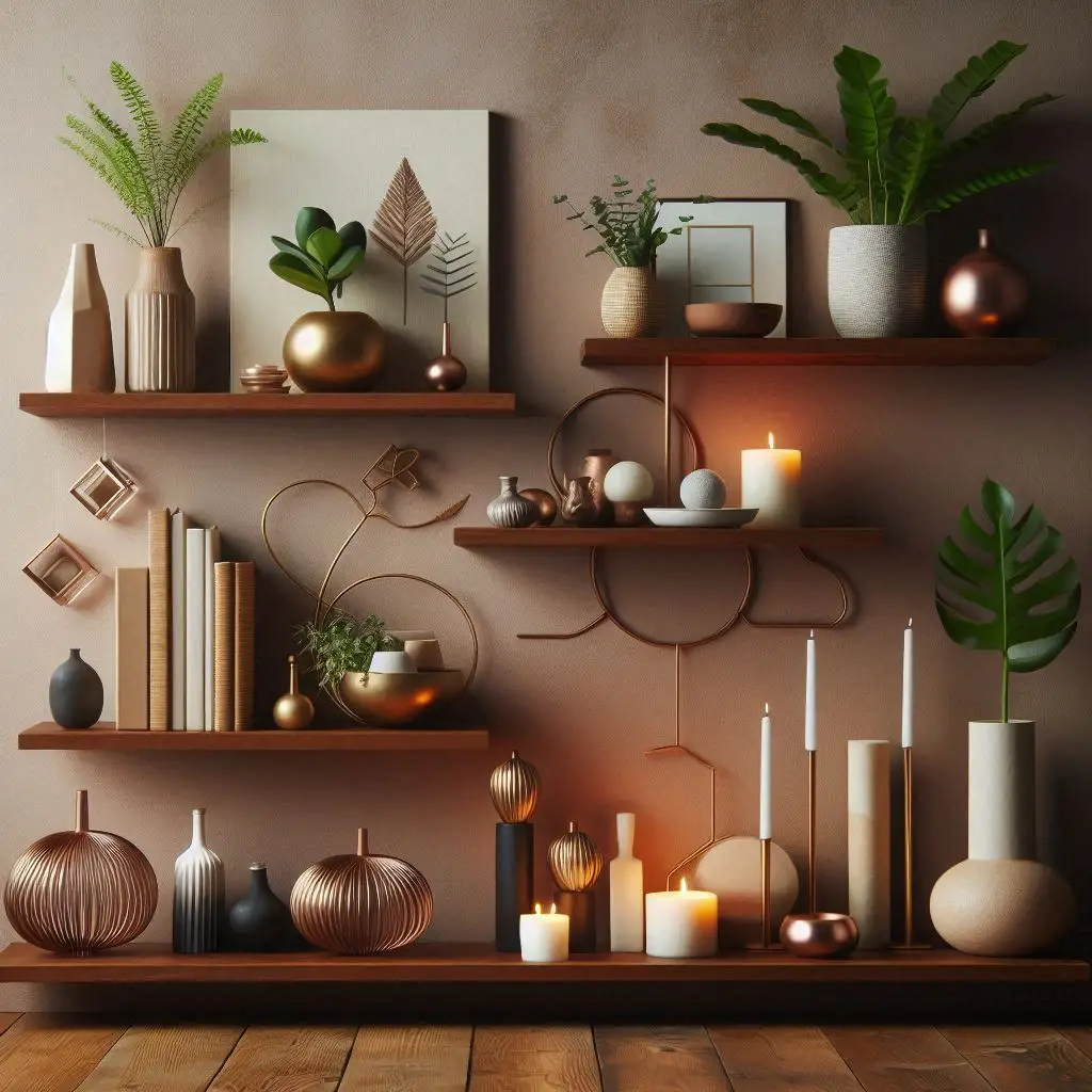 Floating Shelves with walll
Decor Accents