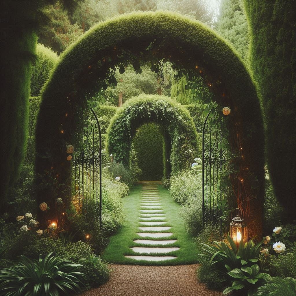 Secret Garden-Inspired Arch