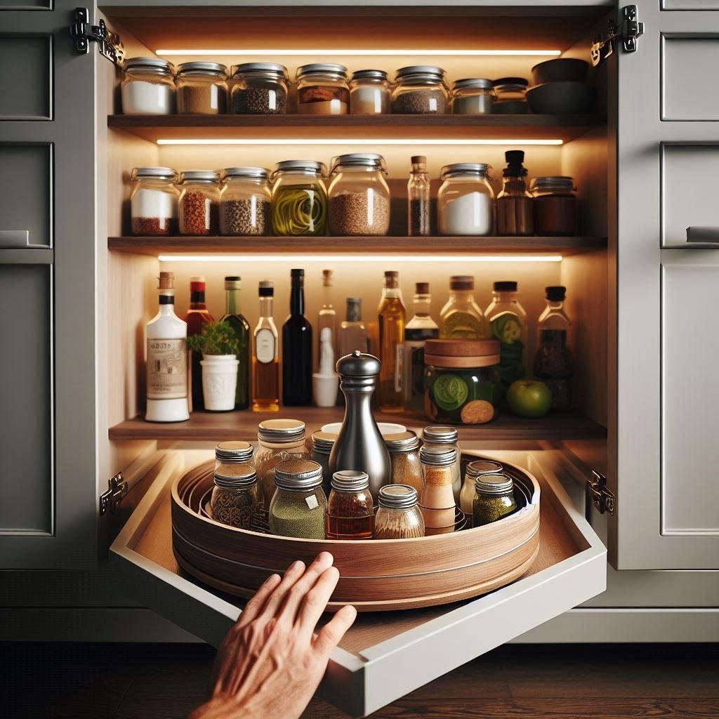 Add a Lazy Susan kitchen