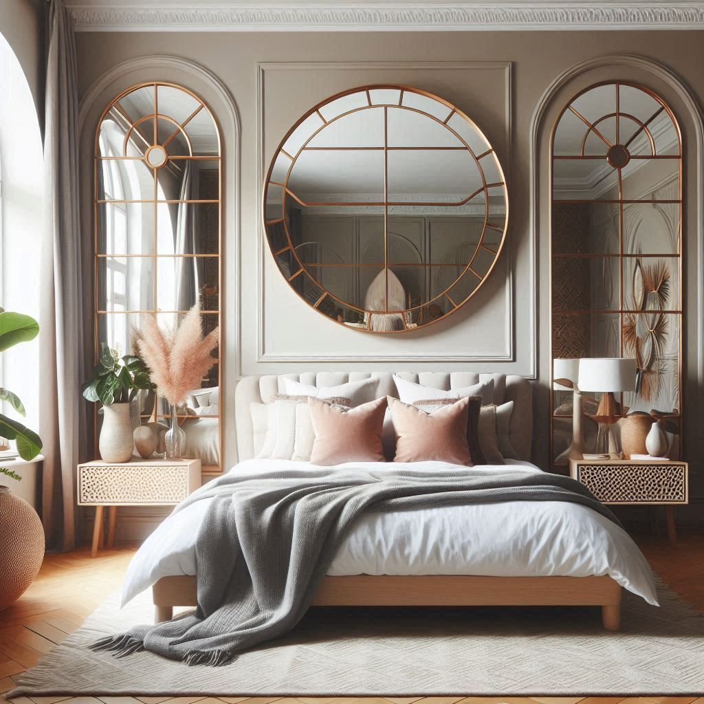 Statement Mirrors wall