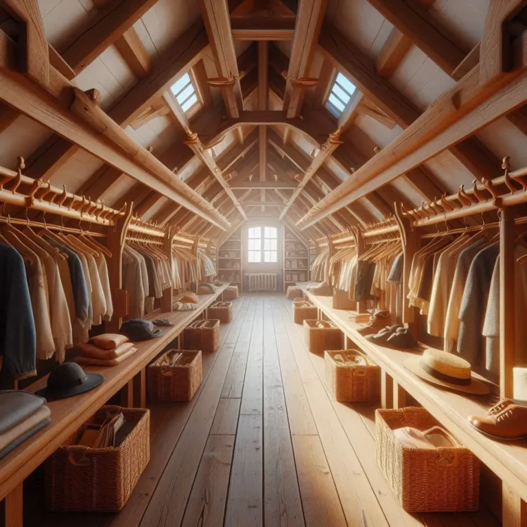 ???? Pin Title: Maximize Walls With Hooks & Racks in Attic Bedrooms