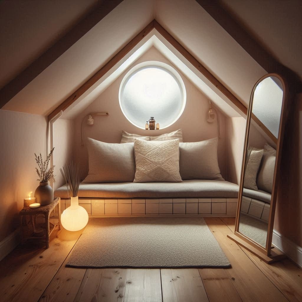 Create a Zen Corner in Your Attic Loft

