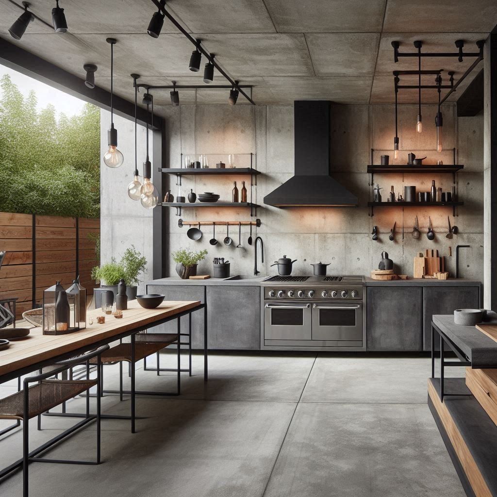 Industrial Chic Design patio