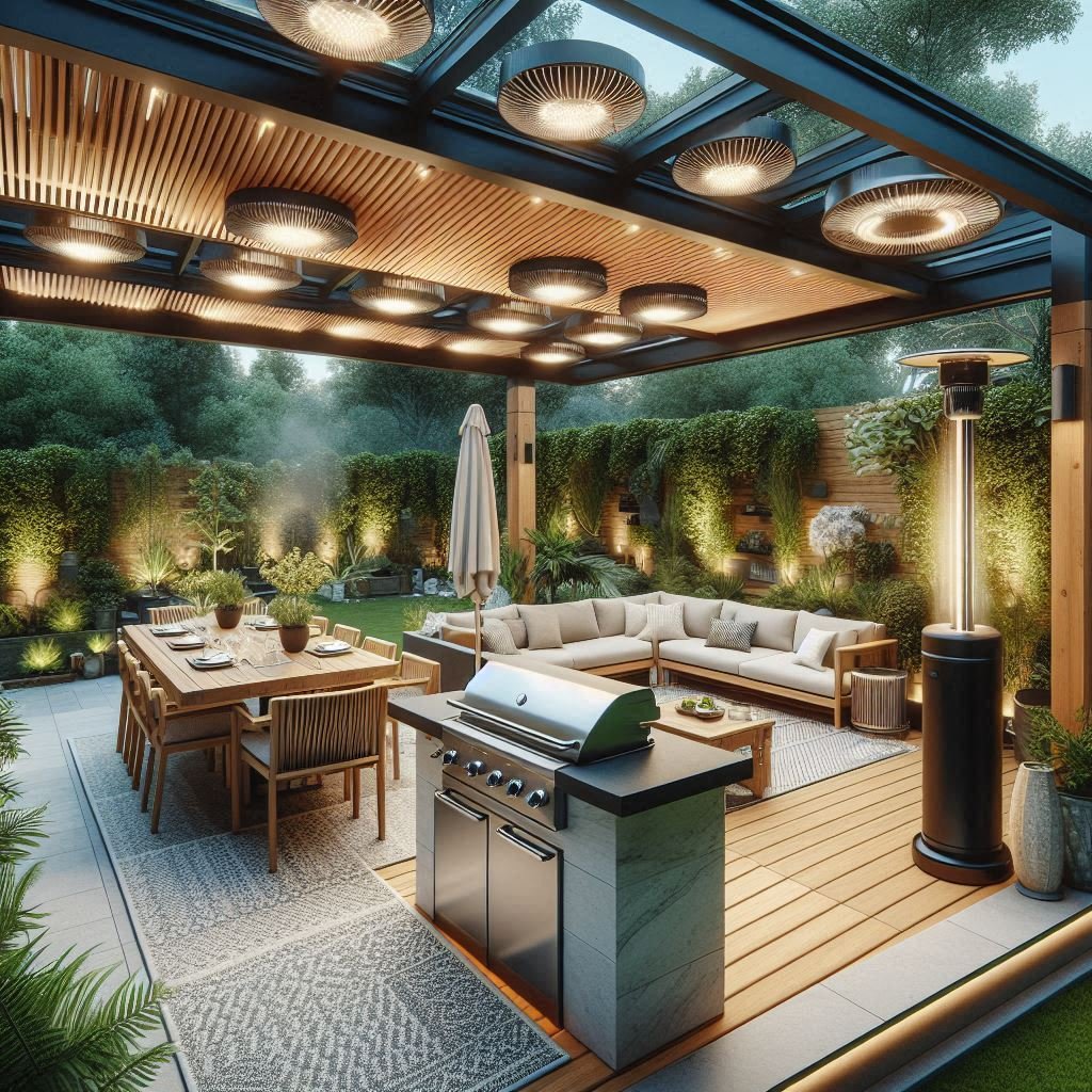 All-Season Outdoor Kitchen patio