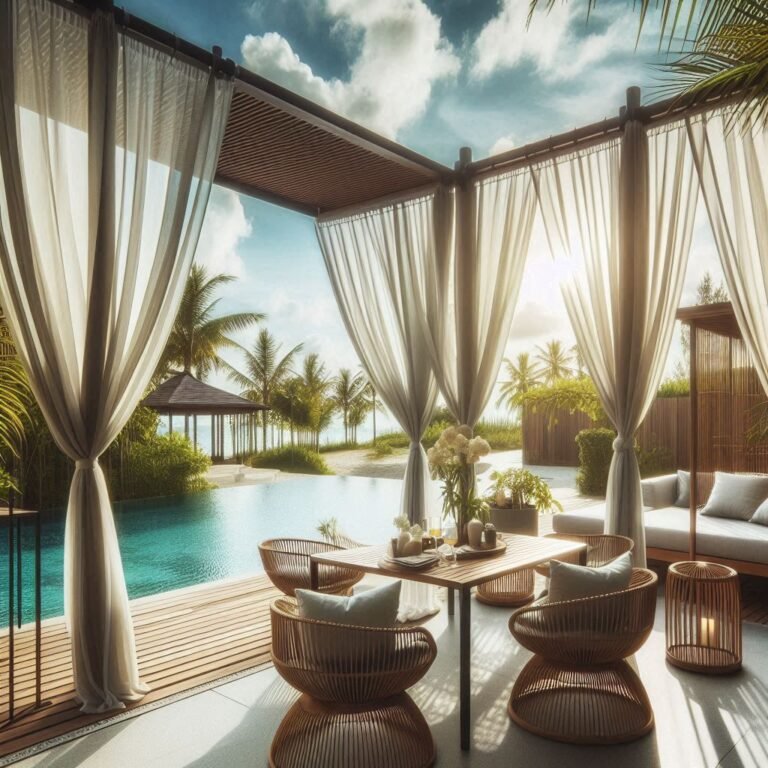 Outdoor Curtains for Privacy patio