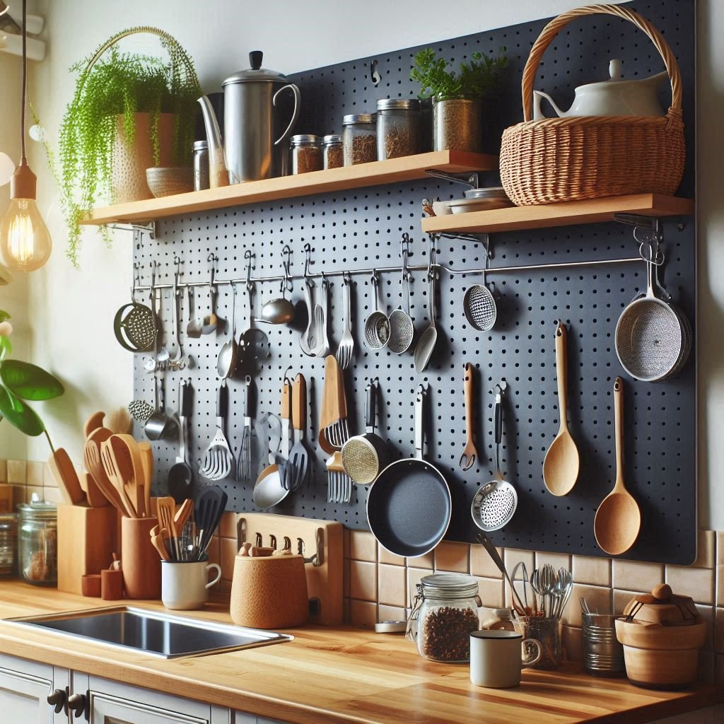 Implement a Pegboard Wall System