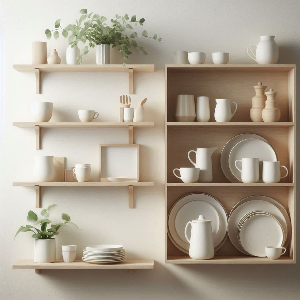 Shelving Sparingly kitchen