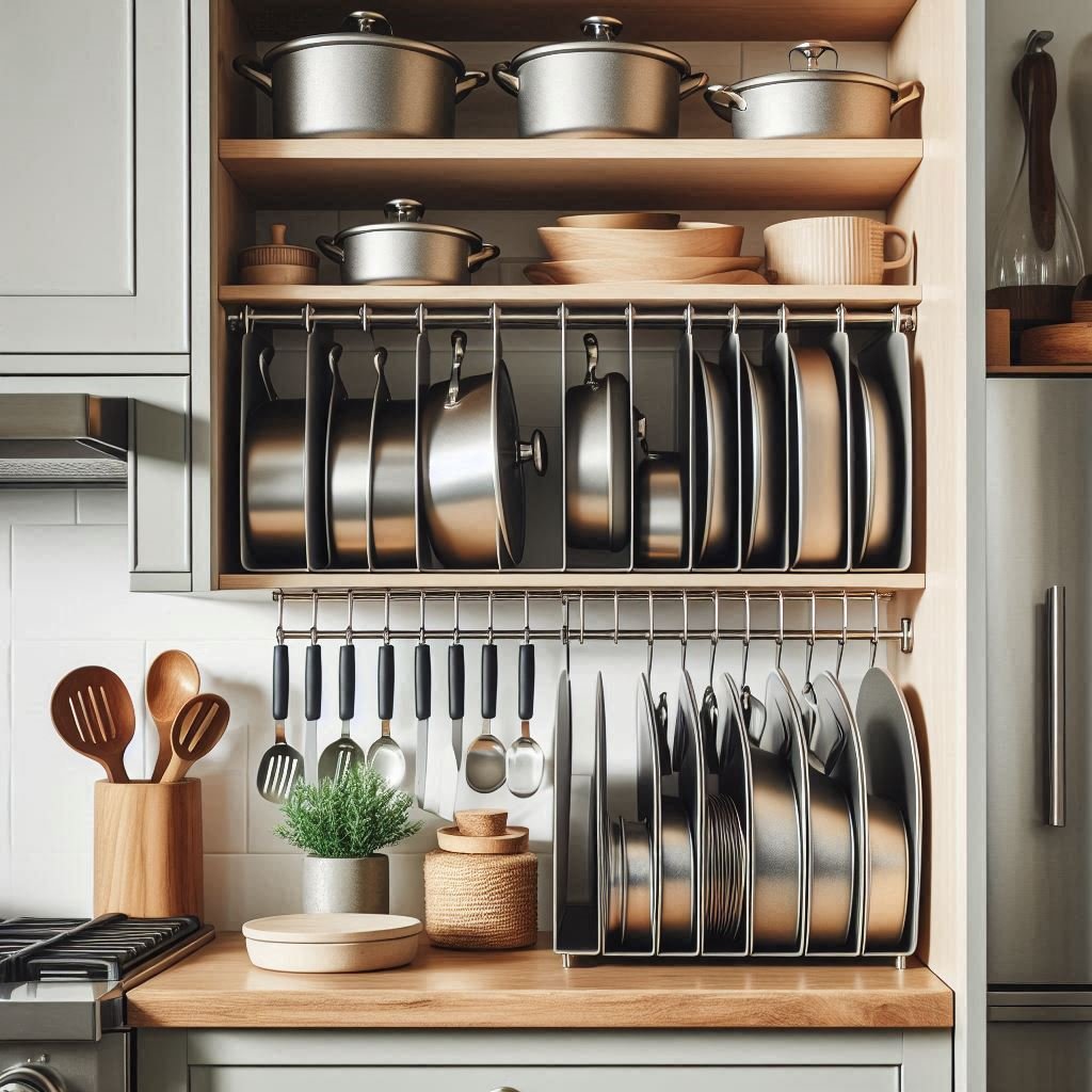 Store Lids Separately kitchen