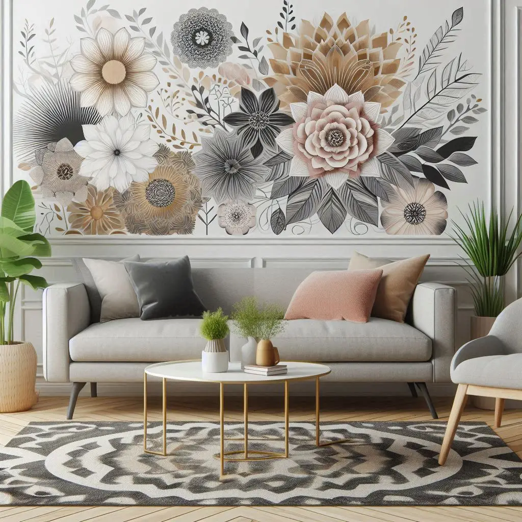 Wall Decals or Wallpaper Murals wall