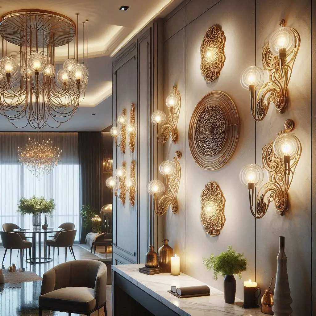 Sconces or Hanging Pendant Lights wall