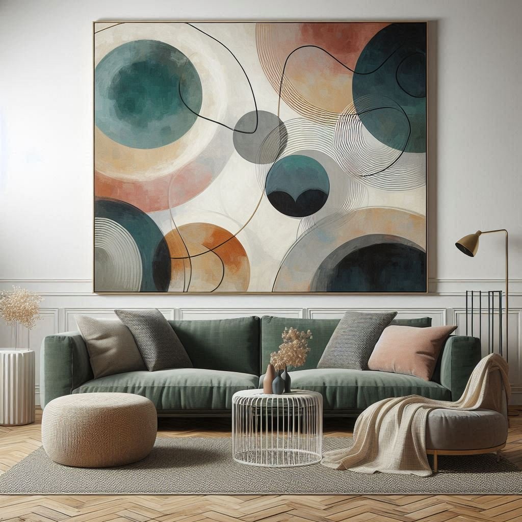 Oversized Abstract Canvas