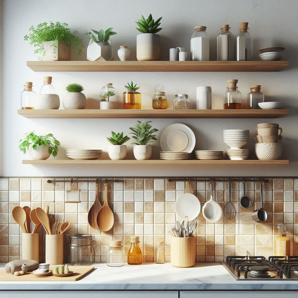 Mount Floating Shelves for Quick Access