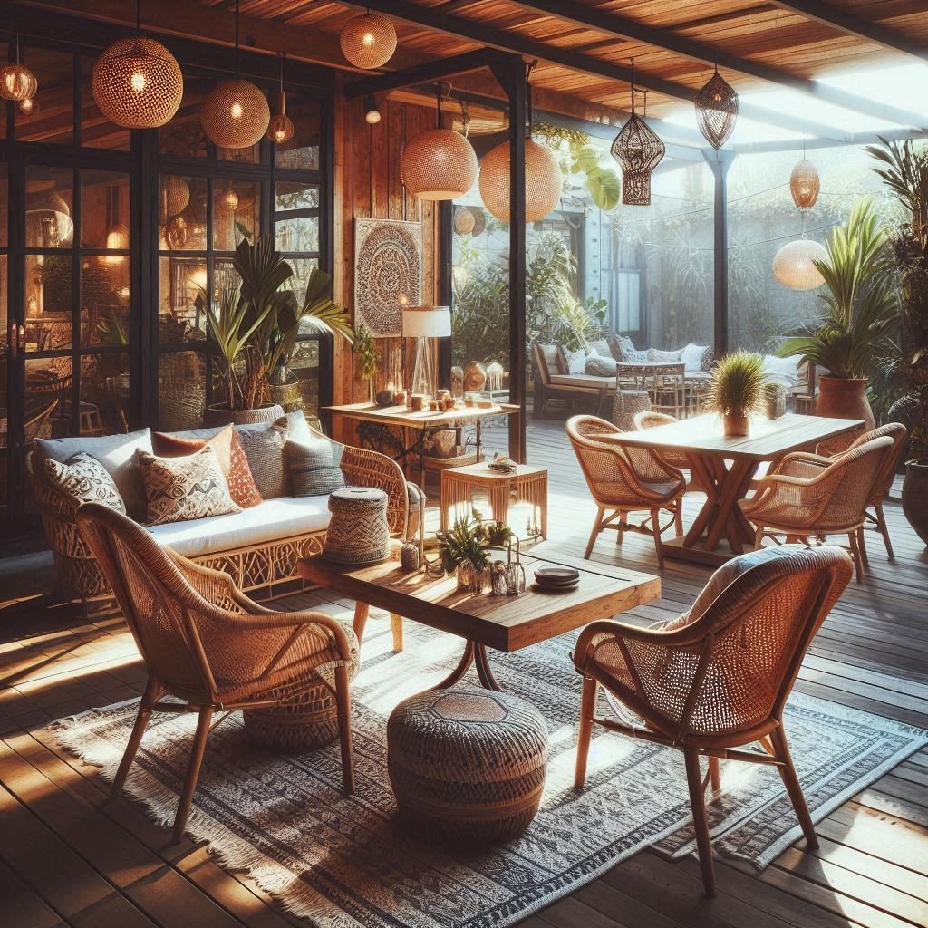 Mix-and-Match Furniture Styles patio