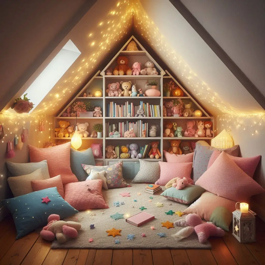 Create a Magical Reading Nook Under the Attic Eaves