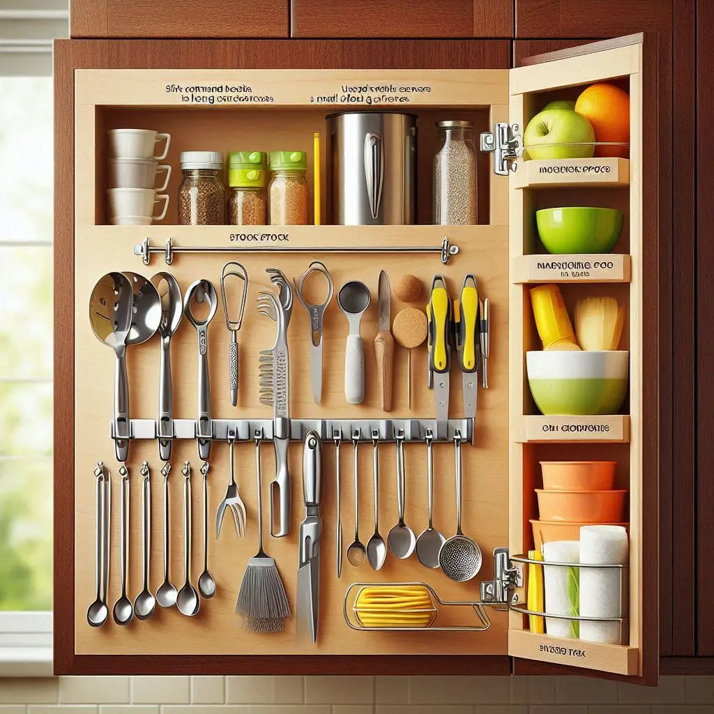 Command Hooks Inside Cabinets
