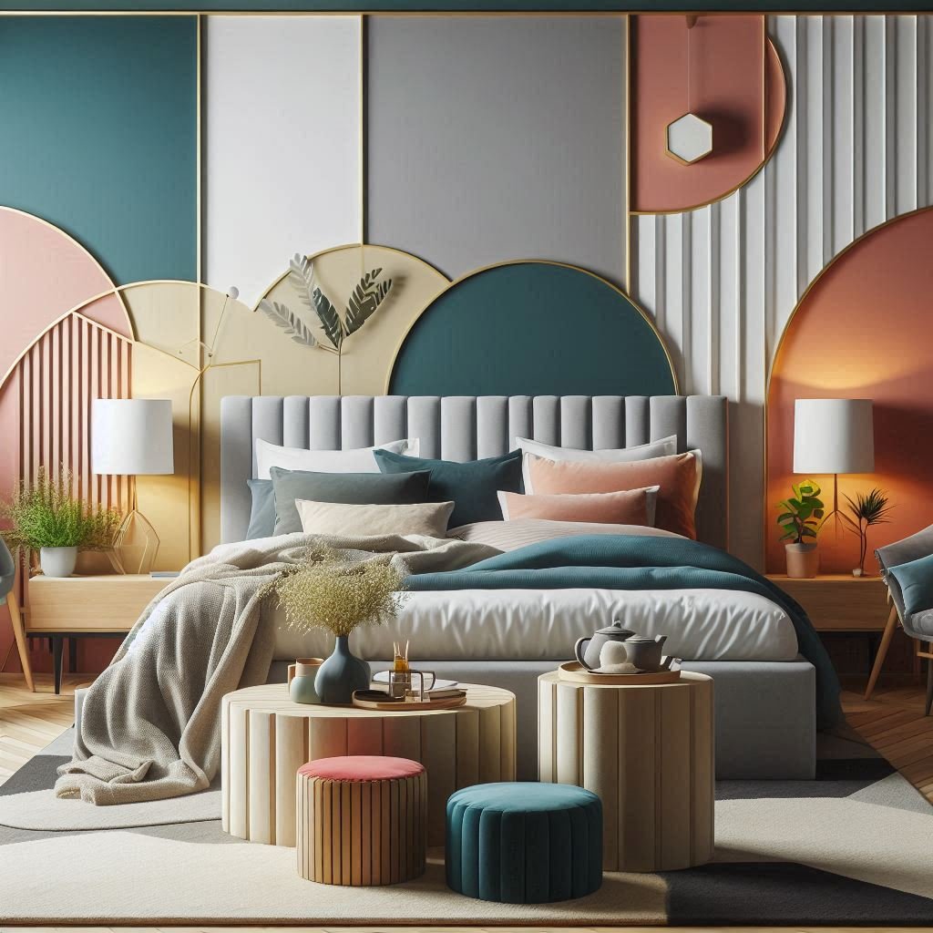 Color-Blocked Paint Design