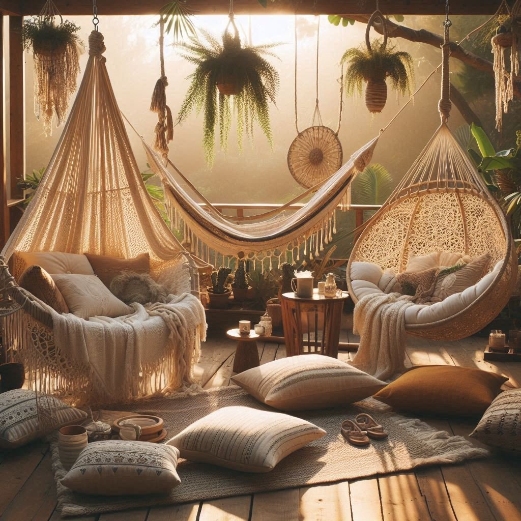 Hammocks and Hanging patio