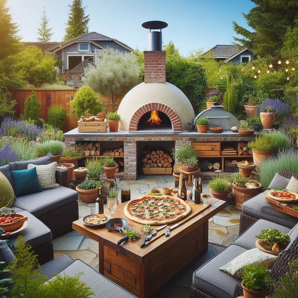Pizza Oven Paradise patio