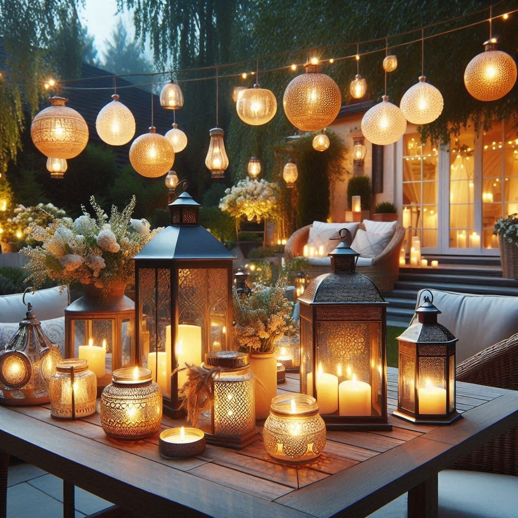 Decorative Lanterns patio