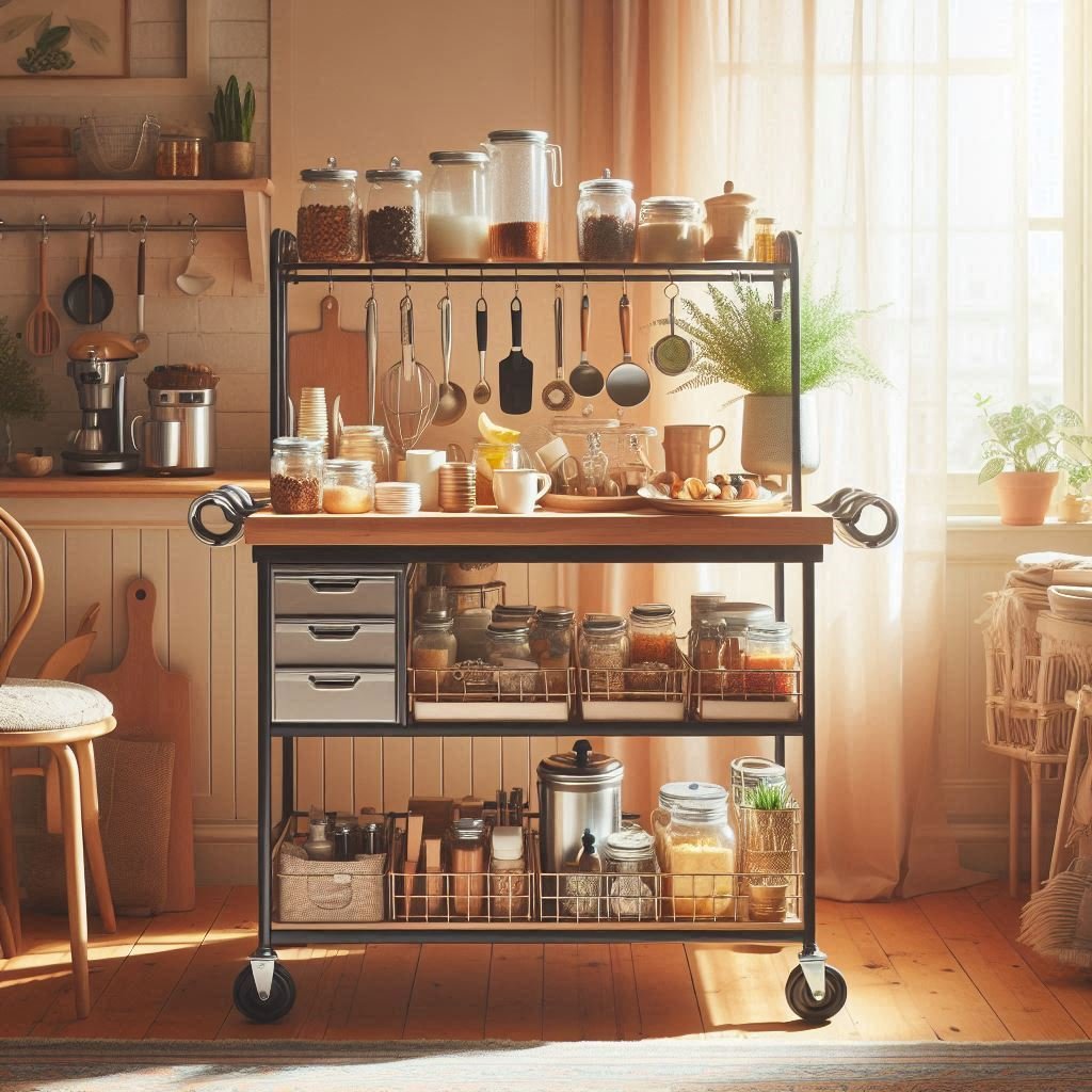Arrange Rolling Cart Stations