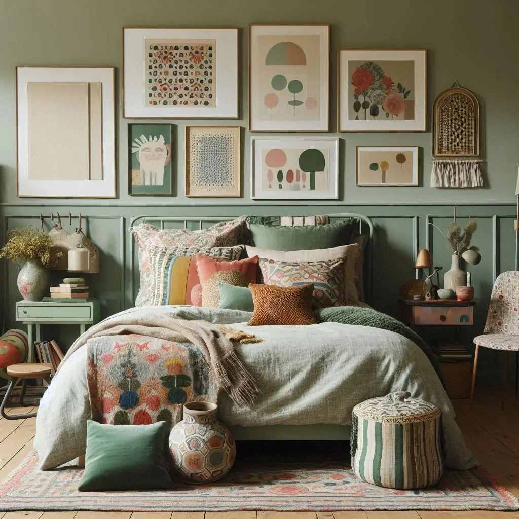 sage bedroom