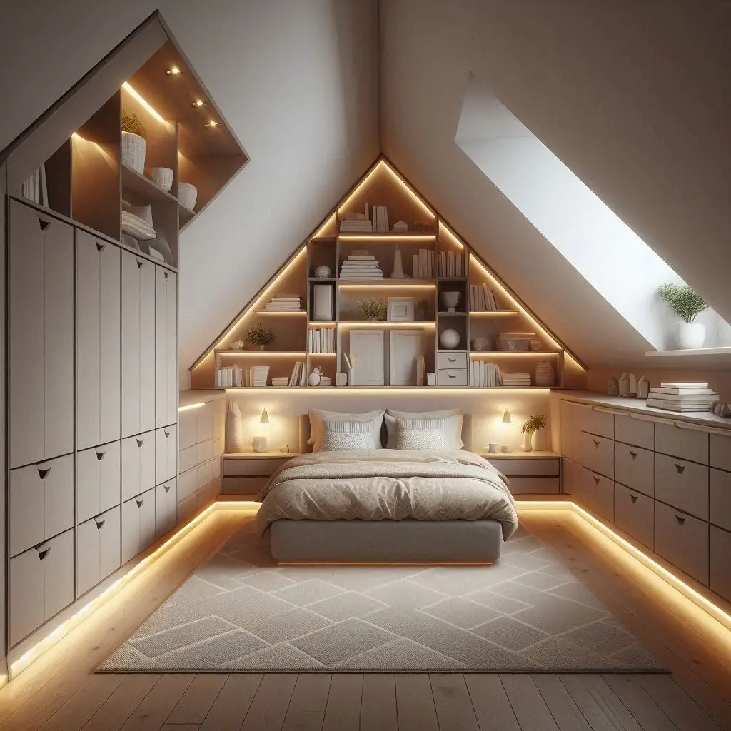 Smart Built-In Storage Ideas for Small Attic Rooms