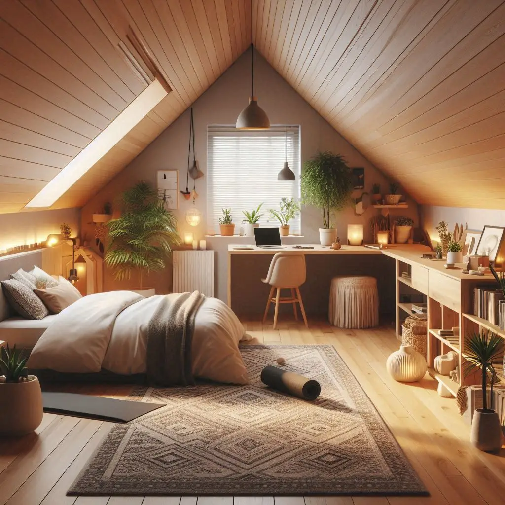 Maximize Your Attic: Multi-Purpose Bedroom Design Ideas