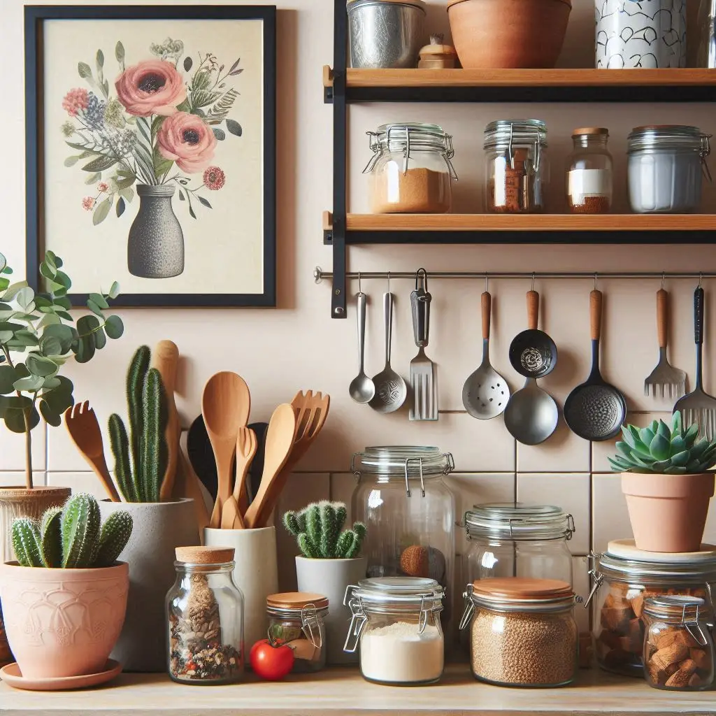 Mix Decorative and Practical Items