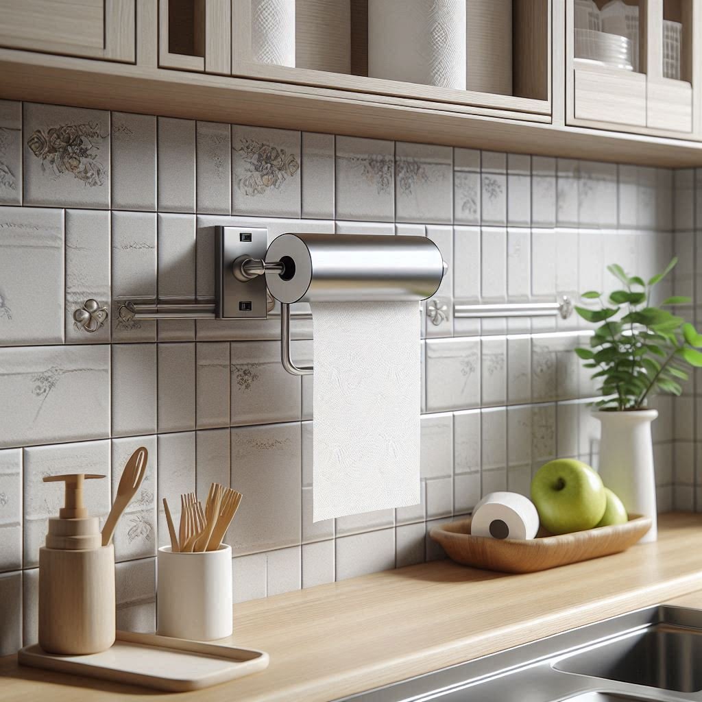 Wall-Mounted Paper Towel Holder