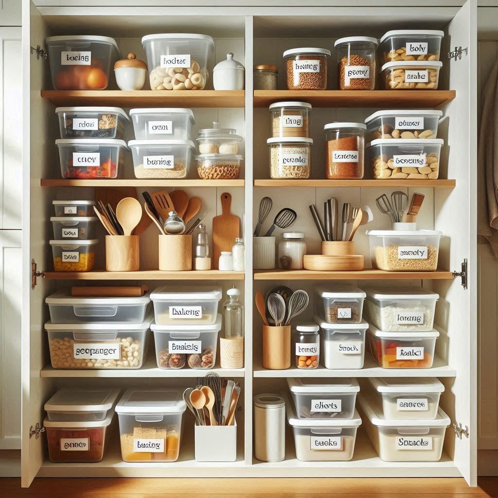 Group Items by Category kitchen