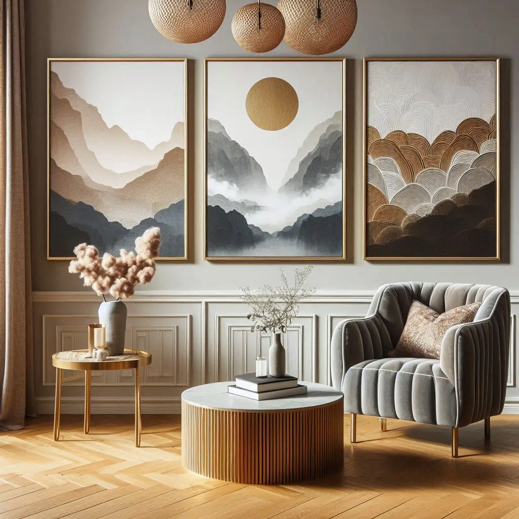 Framed Fabric Panels
