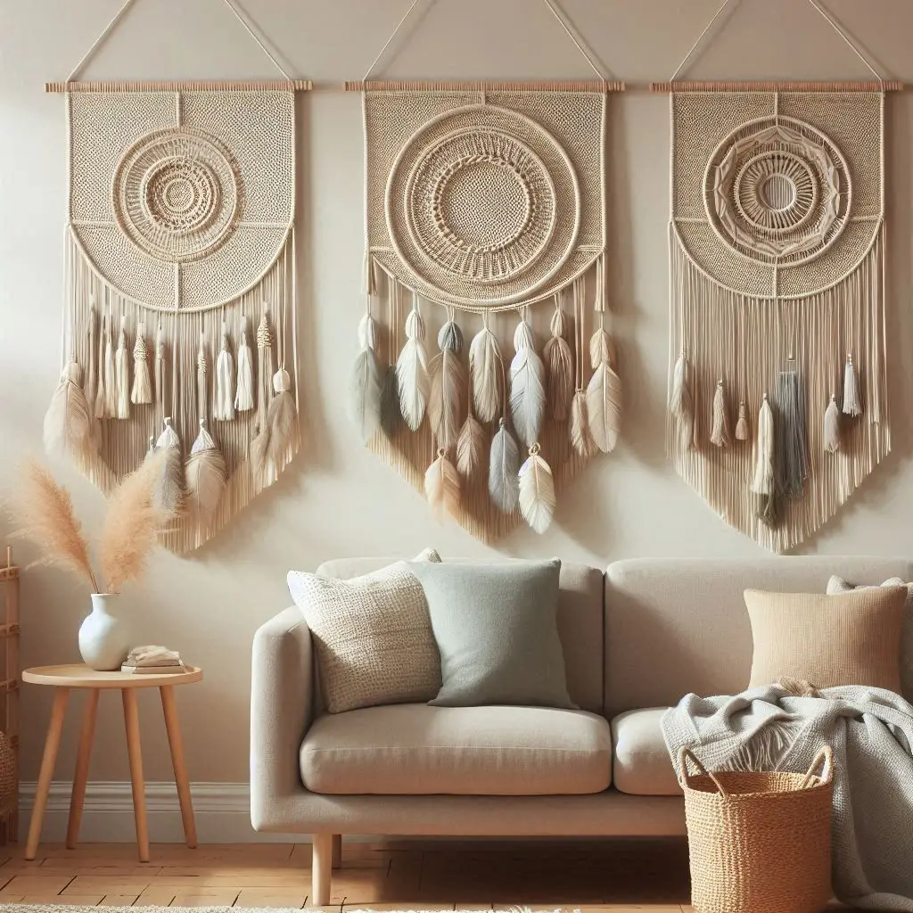 Hanging Woven Art wall
