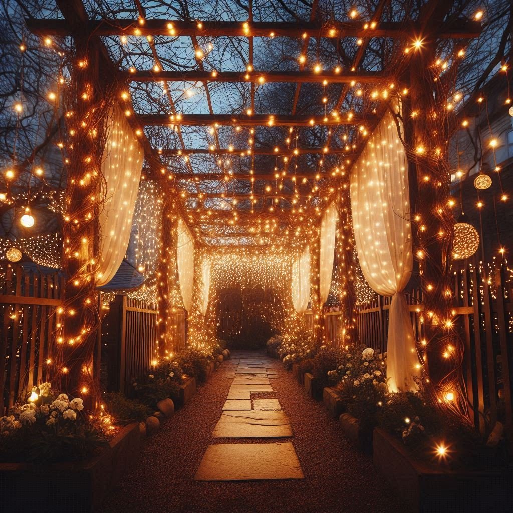 Fairy Light Curtains
garden 