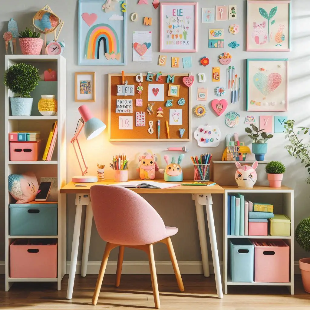 Homework Station kids room