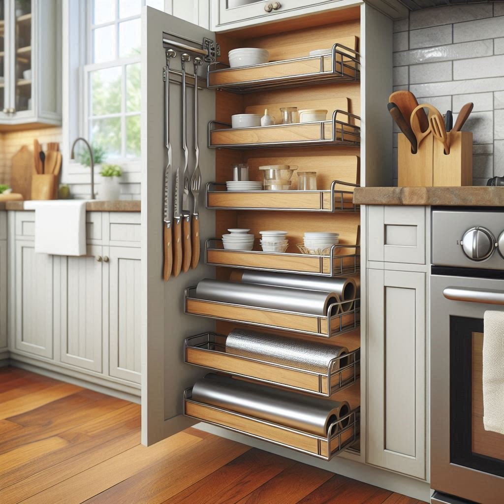 Add Cabinet Door Organizers