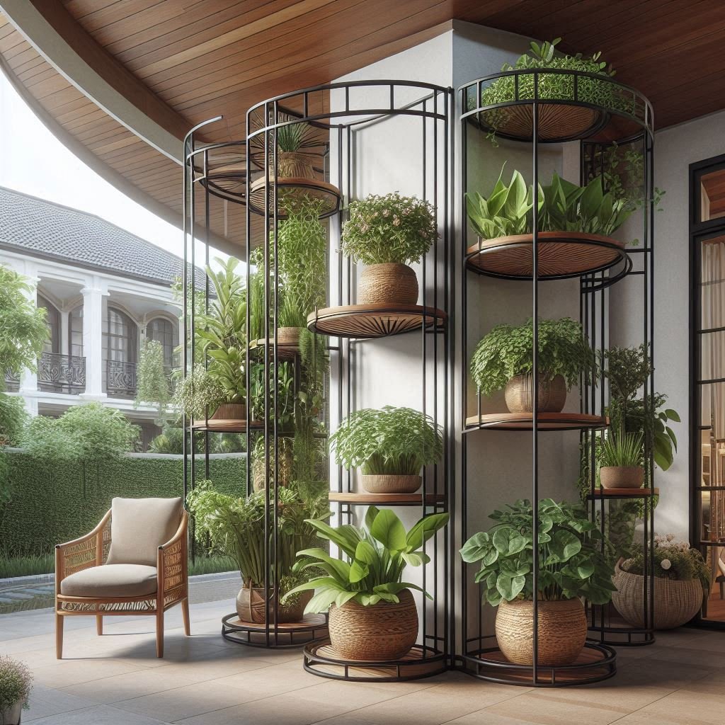 Corner Plant Stands