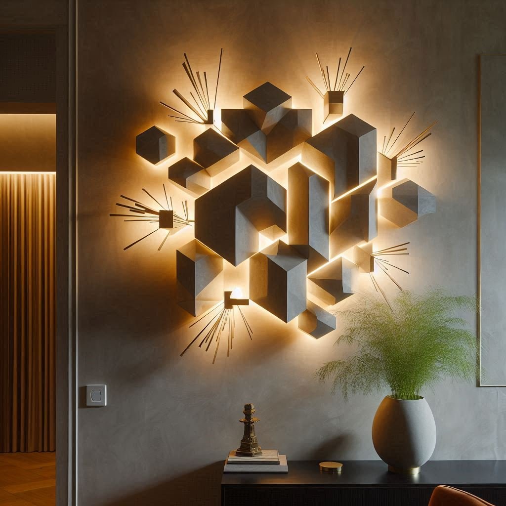 Sculptural Wall Sconces

