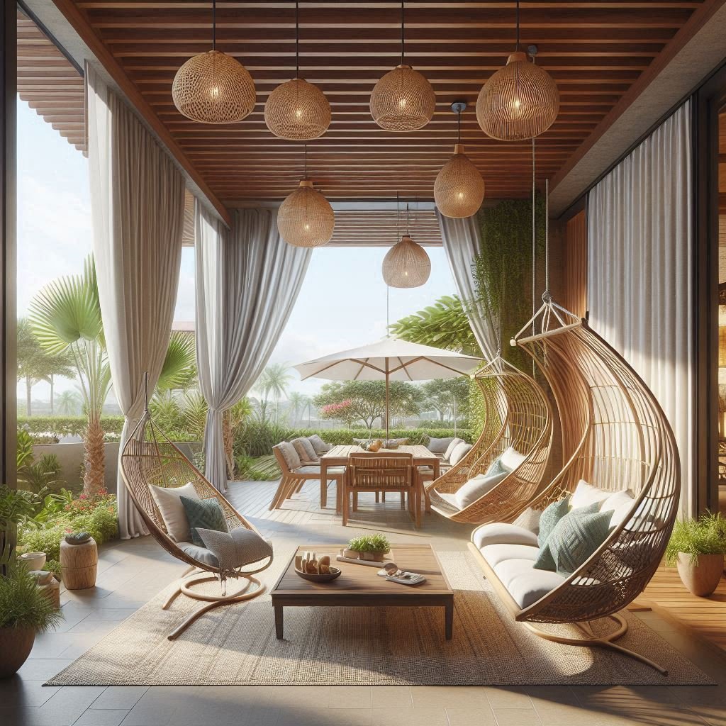 Hanging Chairs or Swings patio