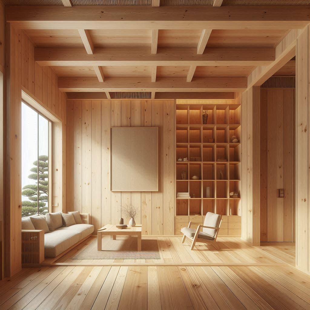 Decluttered, Peaceful Space living room