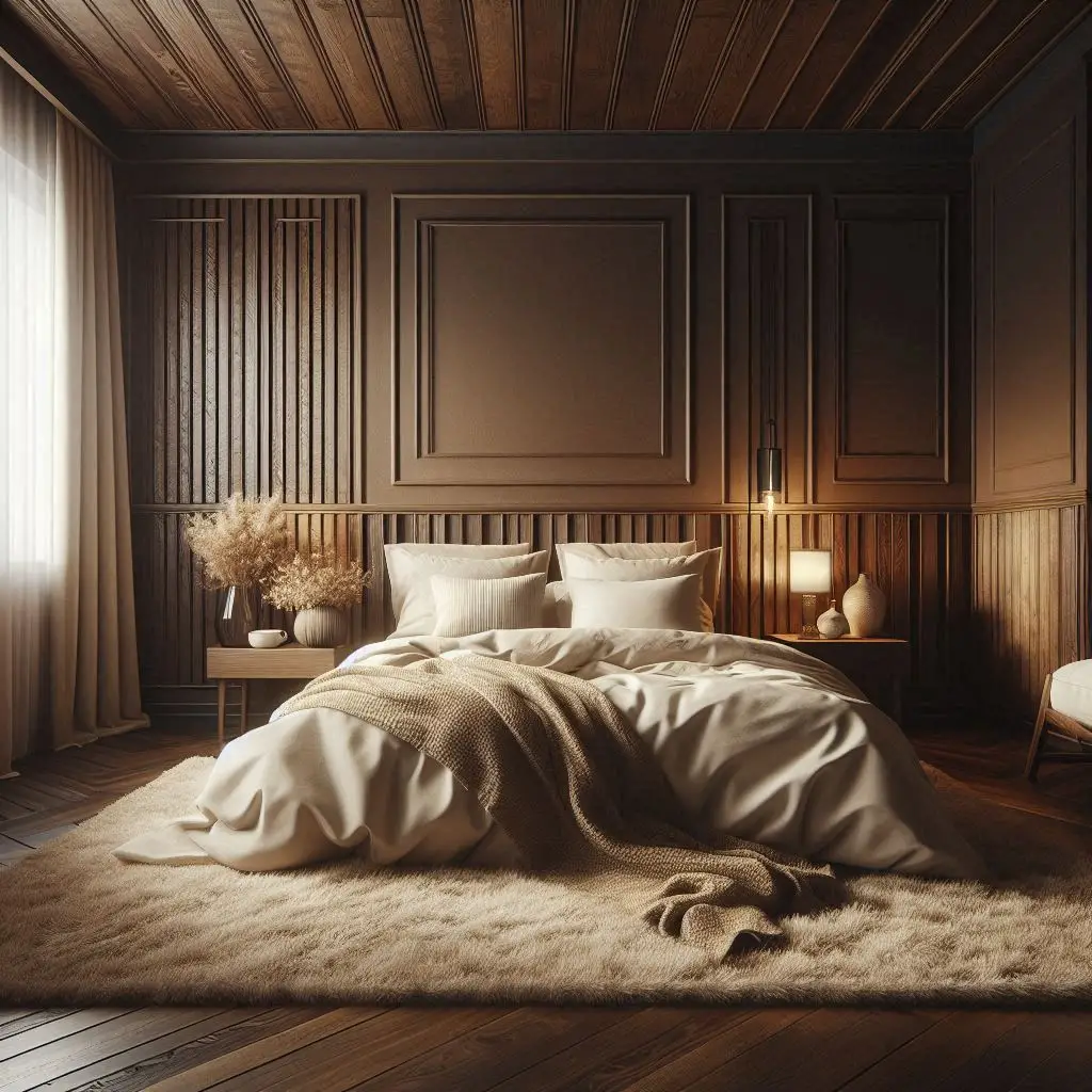 Dark Brown bedroom