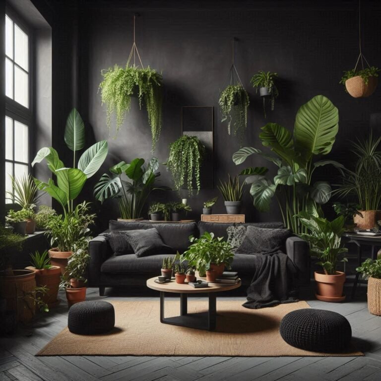 12 Bold Black Boho Living Room Ideas That Redefine Drama and Soul