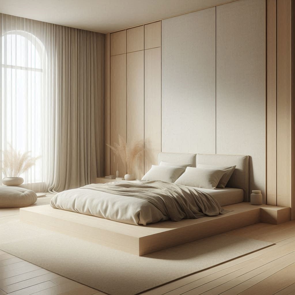 Low-Profile Platform Bed