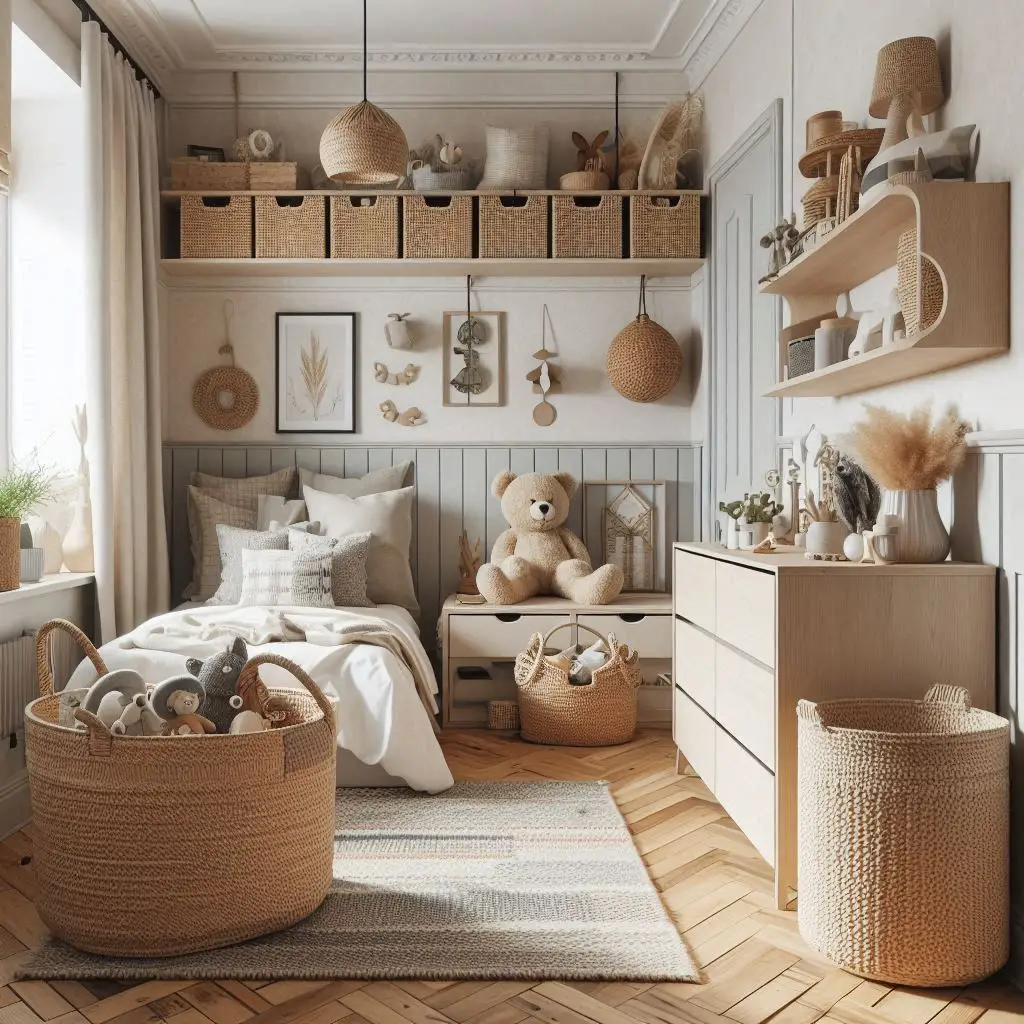 Stylish Storage Solutions kids room