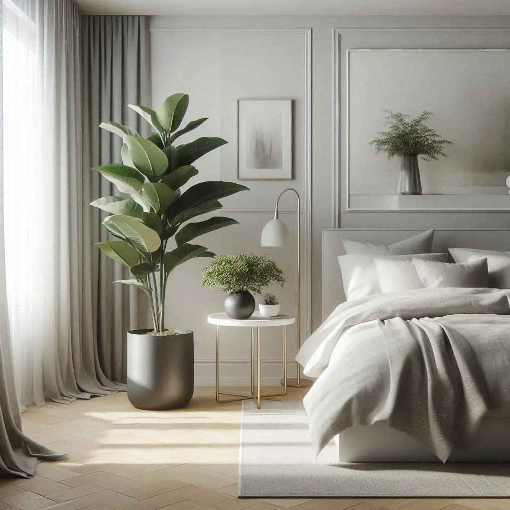  ZZ Plant in bedroom