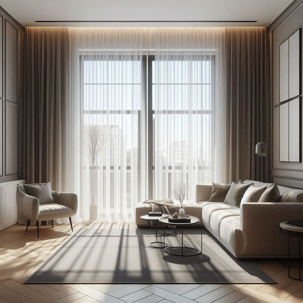 Layered Sheers curtain