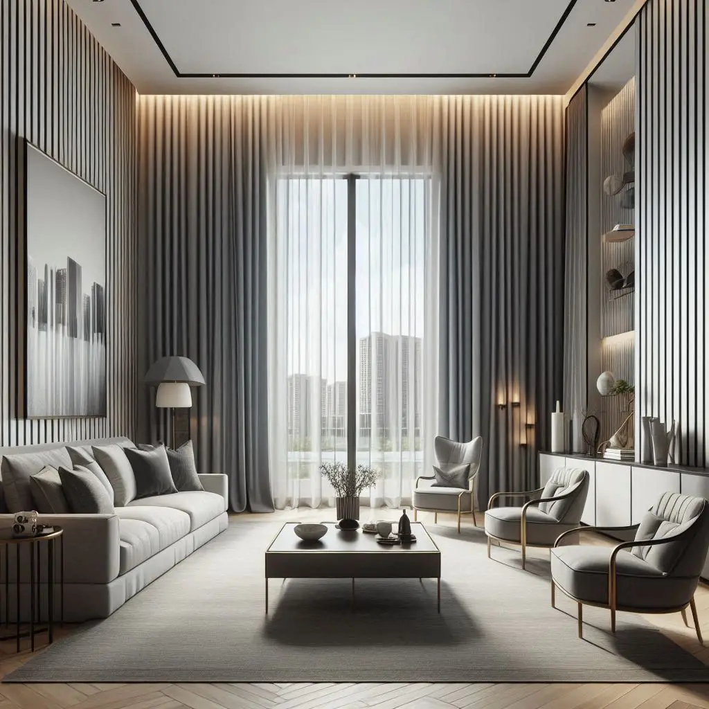 Vertical Striped Curtains